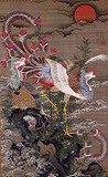 旭日鳳凰図